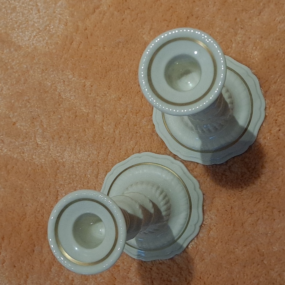 Lenox candlesticks - Picture 2 of 3